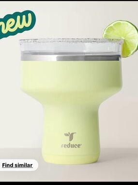 Lime Green Insulated Margarita Cup - Home Dining